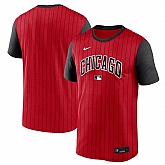 Men's Chicago White Sox Red Black 2025 City Connect Performance T-Shirt,baseball caps,new era cap wholesale,wholesale hats